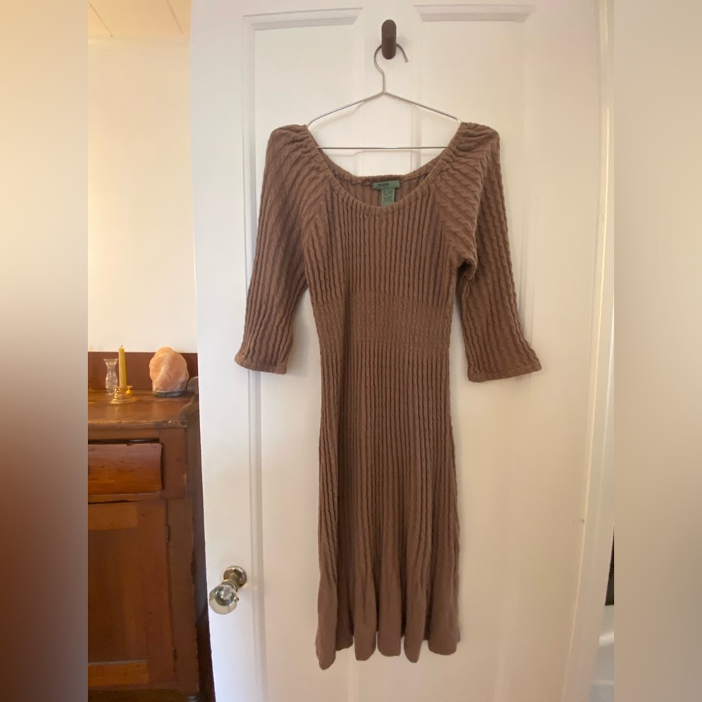 Soft AF Angora Dress size L in Dusty Rose